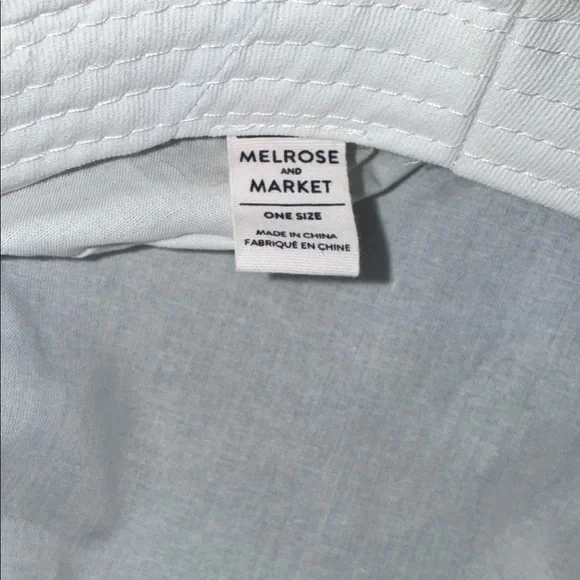 Melrose and Market Blue Denim Nautical Newsboy Cap with Cream Rope Accent OS - Picture 4 of 6